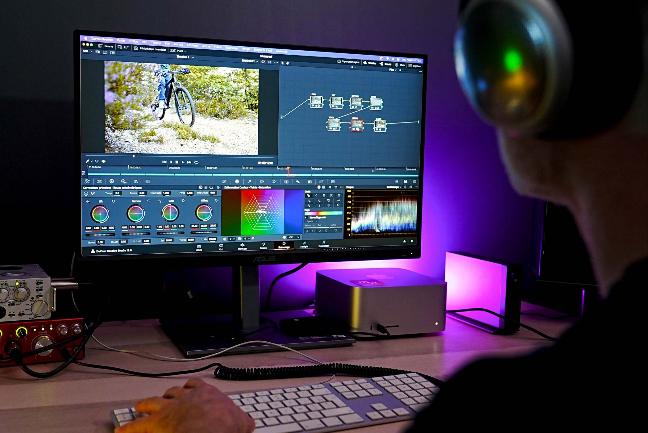 Station de montage - Mellow Production, spécialiste production audiovisuelle